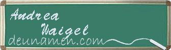 Andrea Waigel Visitenkarte